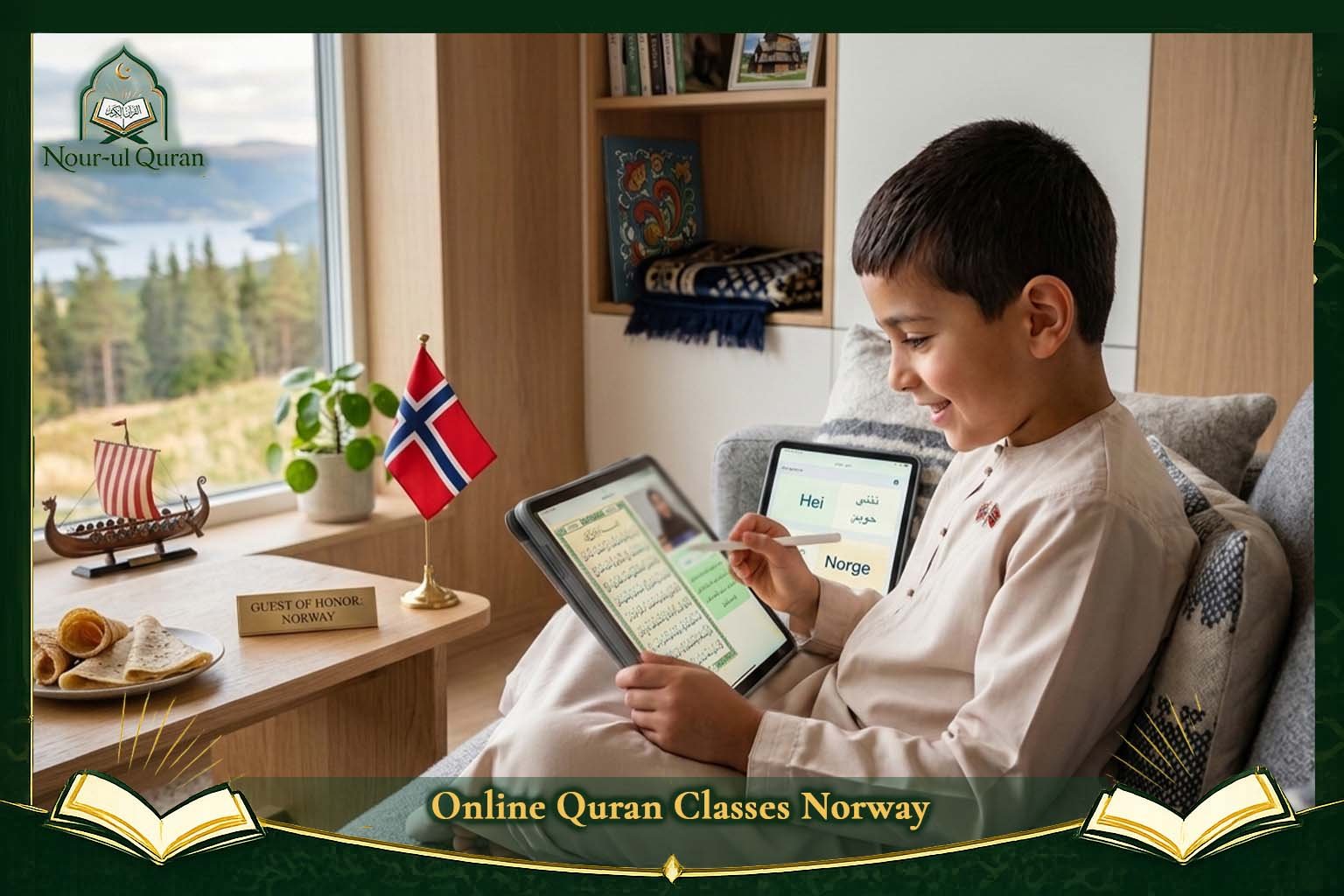 Online Quran Classes Norway for Muslim Families
